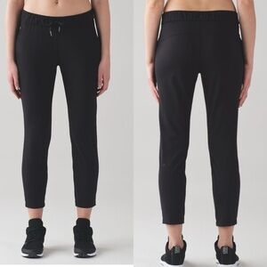 Lululemon On The Fly Pant *28" Black (First Release) Luxtreme Size 4